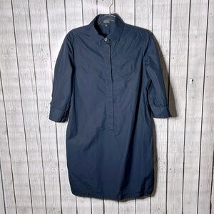 Mirto navy 3/4 sleeve shirt dress size 42
